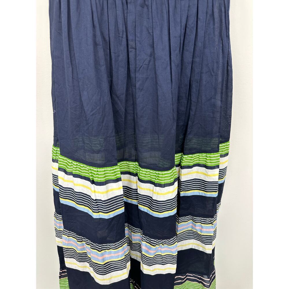 Tory Burch Smocked Sundress in Field Day Stripe Size Small NWT - Picture 9 of 14
